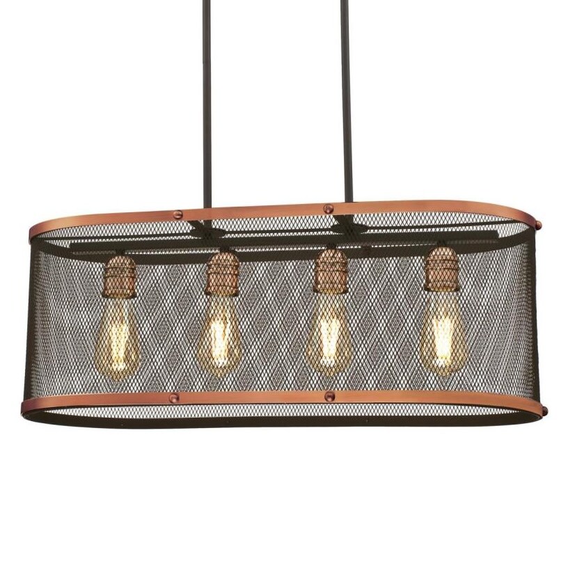Westinghouse 6332800  Emmett 4 Light 28-1/8" Wide Billiard Chandelier - Chandeliers For Bedrooms by Overstock.com