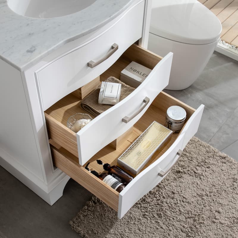 Sudio Design Monroe 30" Bathroom Vanity - 30" Single Sink