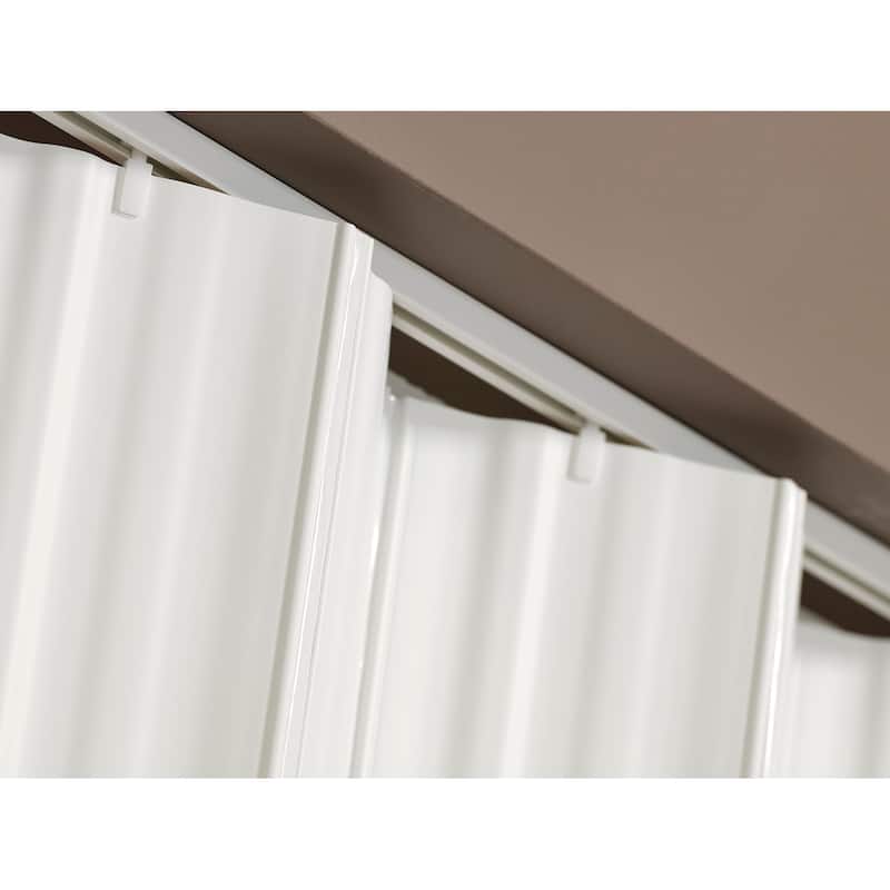 Spectrum Dunes White PVC 36-inch Folding Door