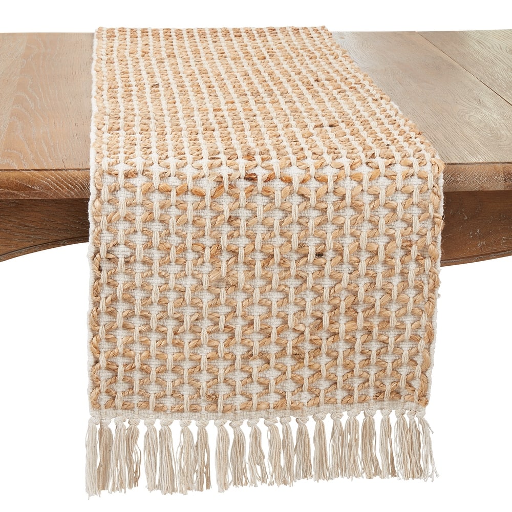 Handmade Woven Rope Table Runner - 16"x72"