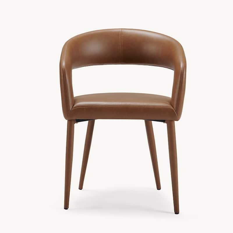 Modern Fort PU Leather Upholstered Dining Chair (Set of 6)