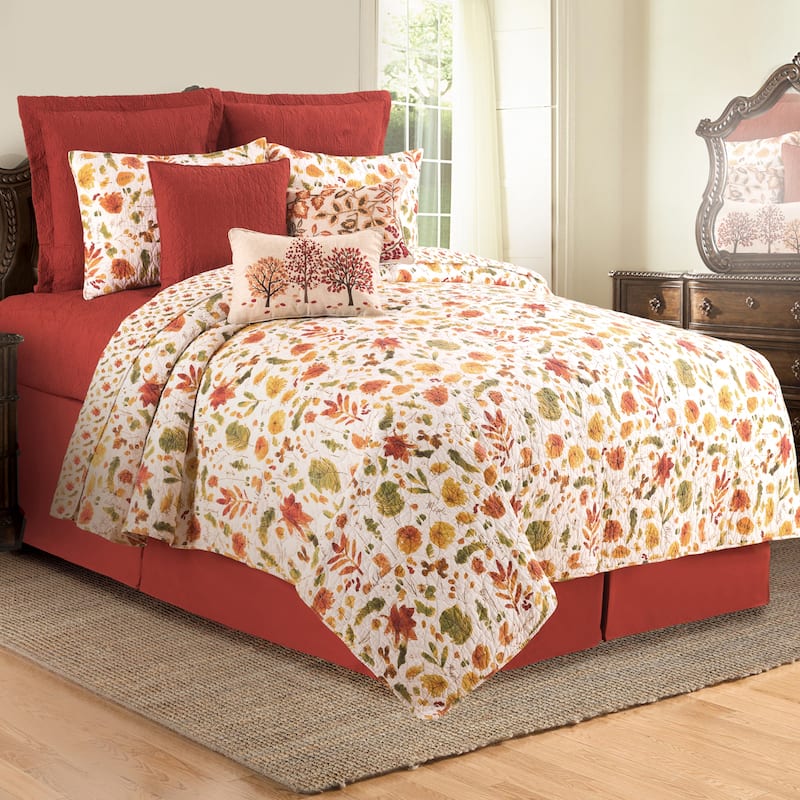 Autumn Bloom Forest 12 x 18 Decorative Accent Throw Pillow