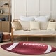 preview thumbnail 2 of 8, Nourison Imagination Indoor only Brown Graphic Area Rug