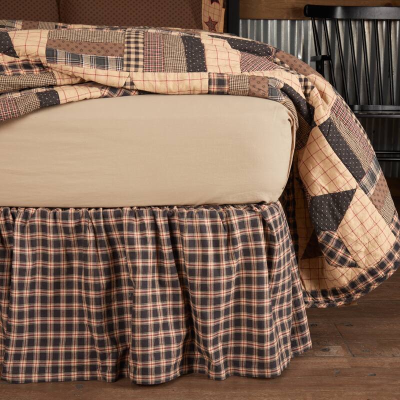 Bingham Star Bed Skirt - King