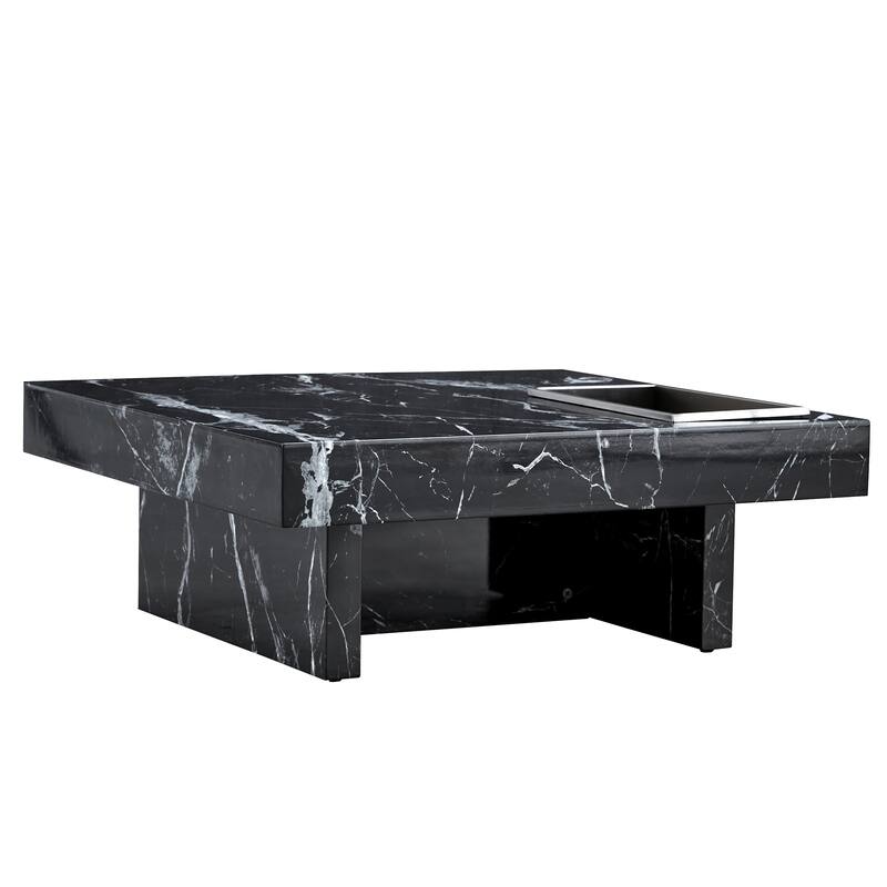 Coffee Table Black Center Table Living Room Sofa Side Table