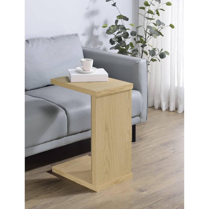 Clower Engineered Wood C-Shaped Sofa Side Table