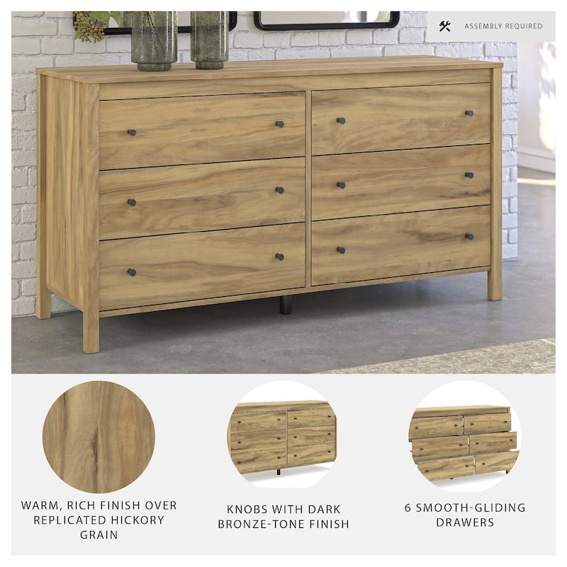 Signature Design by Ashley Bermacy Light Brown Dresser