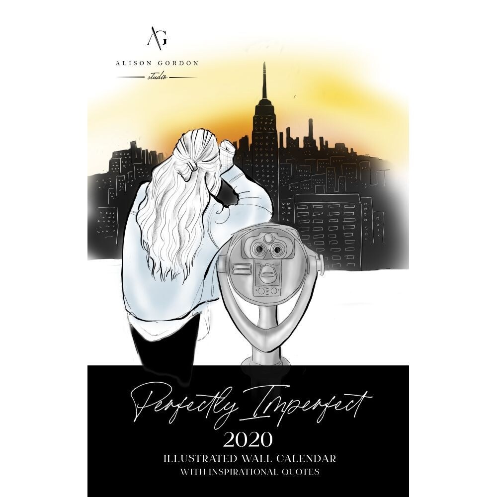 Shop Alison Gordon Studio 2020 Perfectly Imperfect Poster Calendar Overstock 29843386