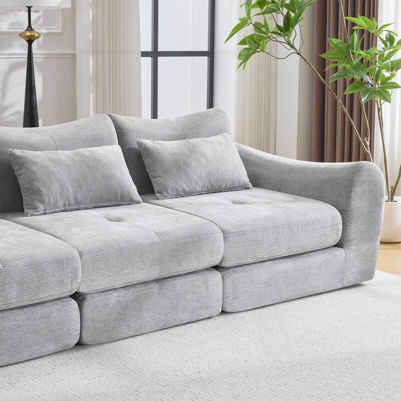 Modular Cloud Sofa, Convertible Folding Sofa Bed