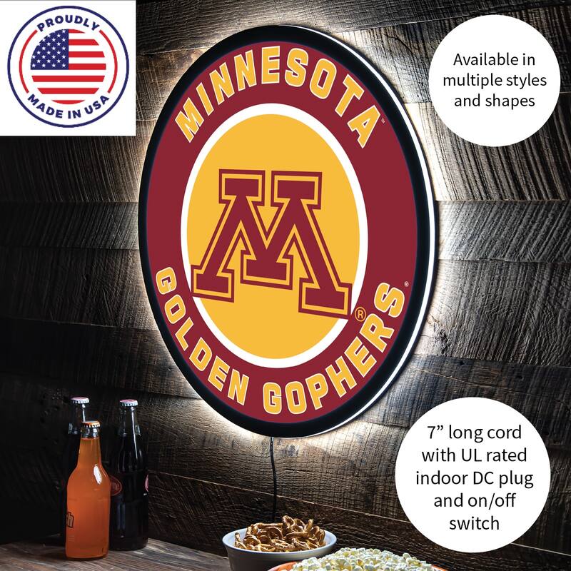 University of Minnesota LED Lighted Sign