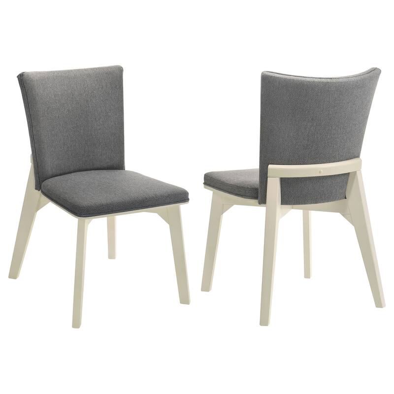 Jean Grey Upholstered Dining Side Chair (Set of 2)