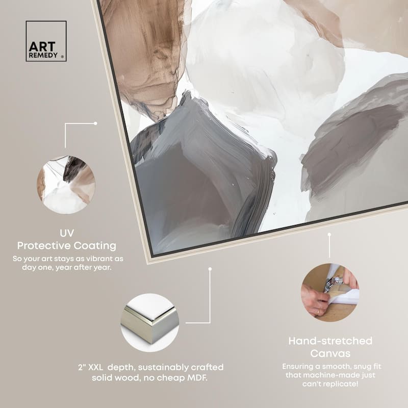 Sedimentary Hues I Canvas by Art Remedy