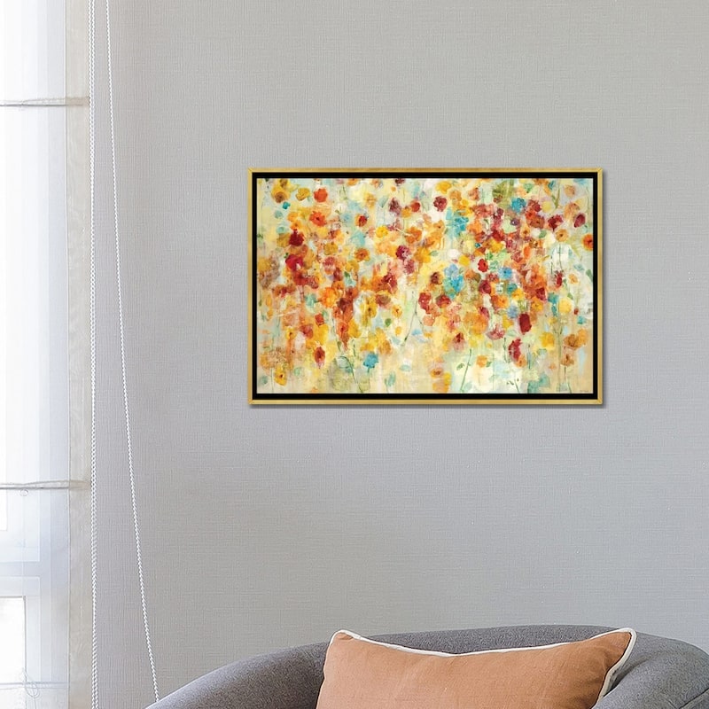 iCanvas "Tuileries" by Jill Martin Framed