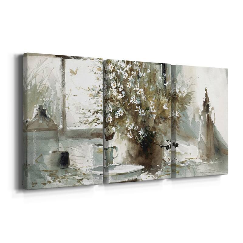 Daisy Still Life- Premium Gallery Wrapped Canvas - Ready to Hang