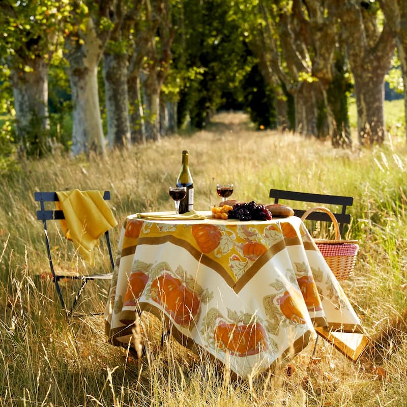 Couleur Nature Pumpkin Tablecloth
