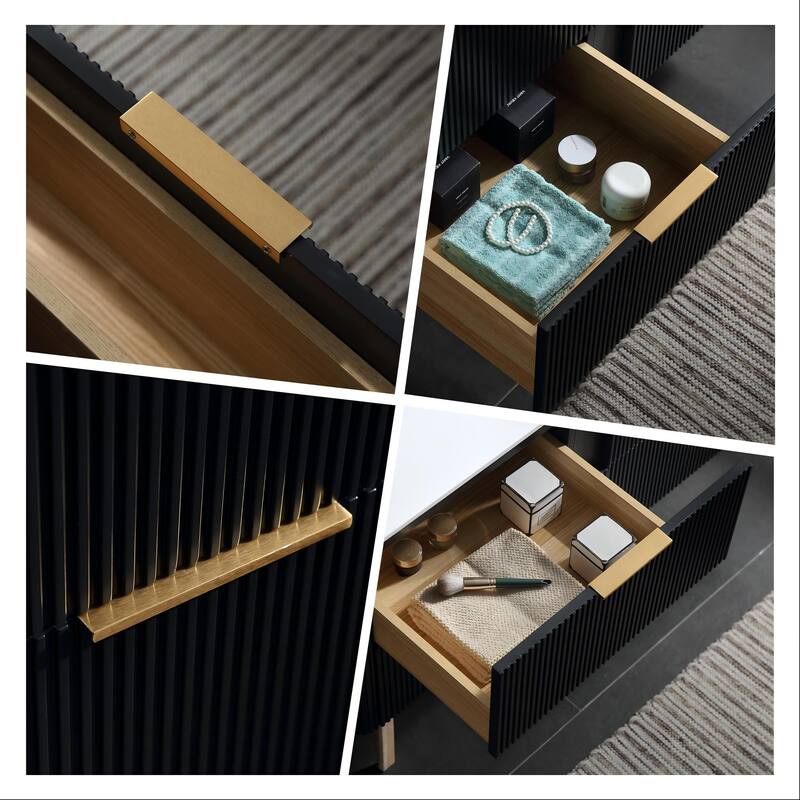 Modland 48" Fluted Floating Vanity with Sink - 48 inch