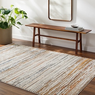 Valet Casual Abstract Stripe Area Rug