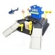 preview thumbnail 1 of 7, COMBO SET DIY Assembled Rescue and Police Station Kids Playset 5-7 Years - Red