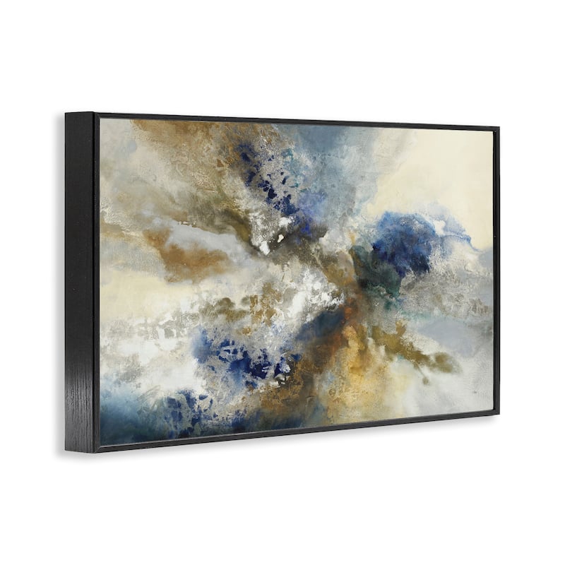 Stupell Expressive Neutral Distortion Framed Giclee Art Design By K. Nari