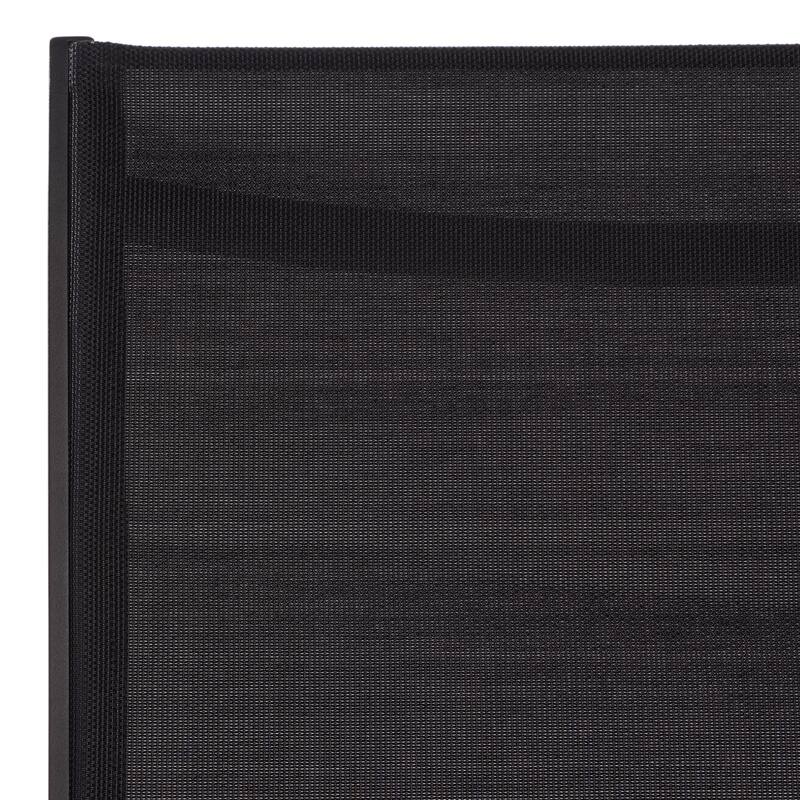 SAFAVIEH Outdoor Living Logan Aluminum Lounger - 79"W x 27"D x 14"H