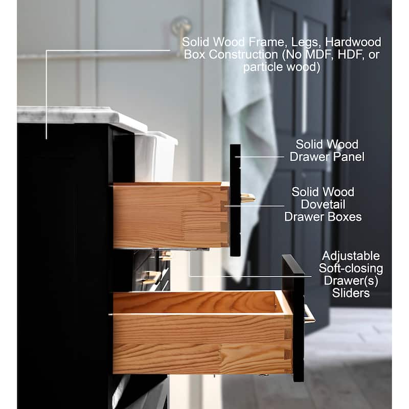 Ancerre Designs Hayley Bathroom Vanity Set