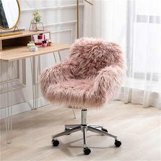 Girls pink sales swivel chair