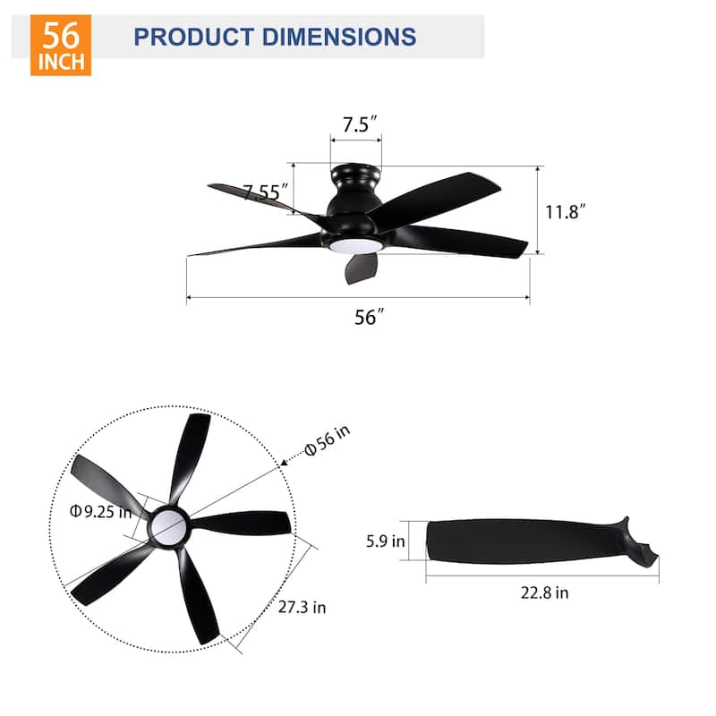 Ceiling Fan with Light Kit