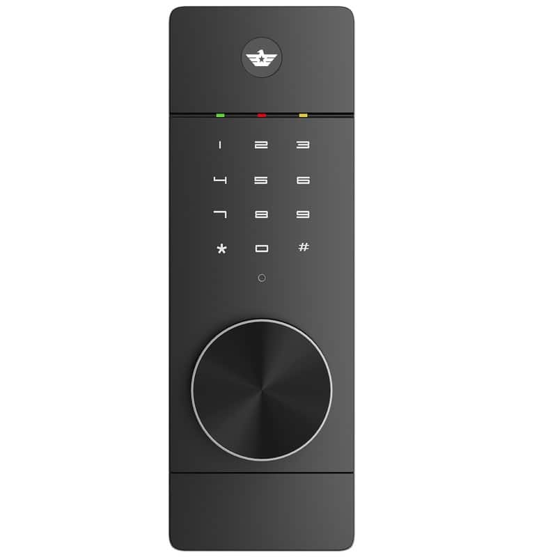 53" Password Touch Panel In-Wall Safe, Hidden Wall Gun Safe for Rifles with Adjustable Shelves