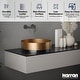 preview thumbnail 4 of 5, Karran Cinox Stainless Steel Round Vessel Sink