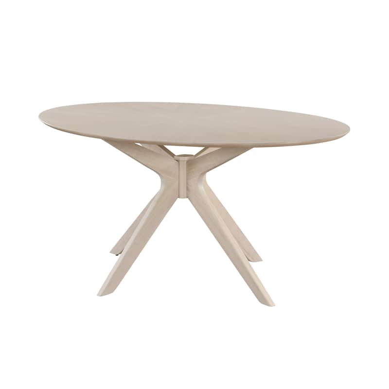 Brockton Oval Dining Table - Tan