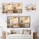preview thumbnail 4 of 9, Designart "Minimalism Modern Scandinavian Zen Art" Modern Scandinavian Framed Art Set Of 2 - Abstract Wall Decor Set