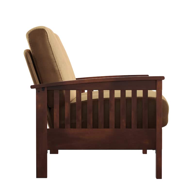 Hills Mission-Style Oak Loveseat by iNSPIRE Q Classic