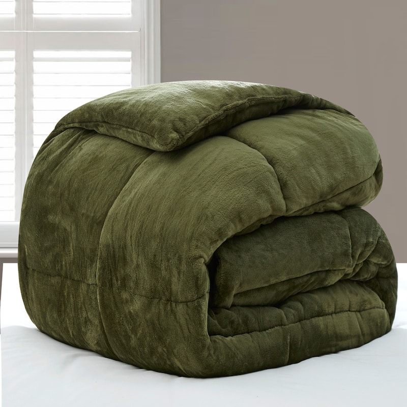 Thicker Than Thick® - Coma Inducer® Oversized Comforter Set - Down Alternative Ultra Plush Filling