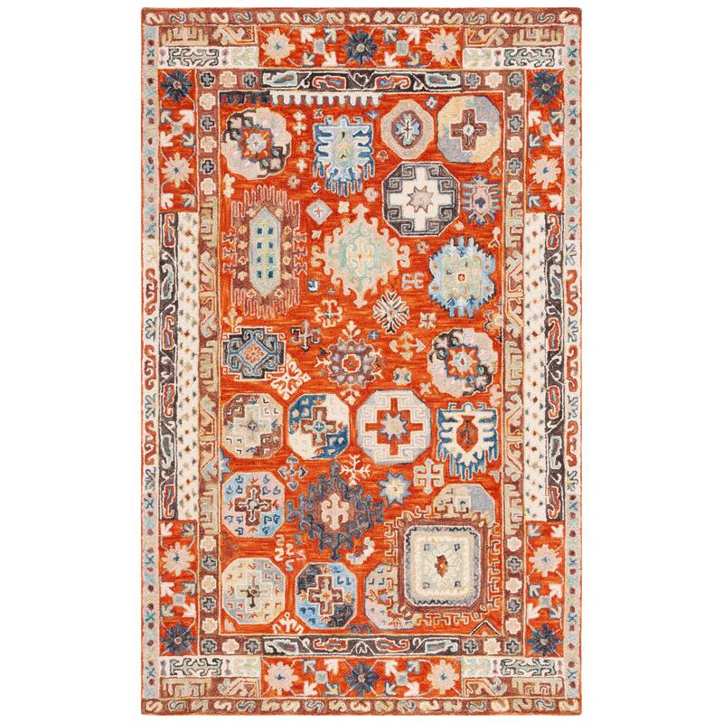 SAFAVIEH Handmade Aspen Azin Boho Tribal Wool Rug