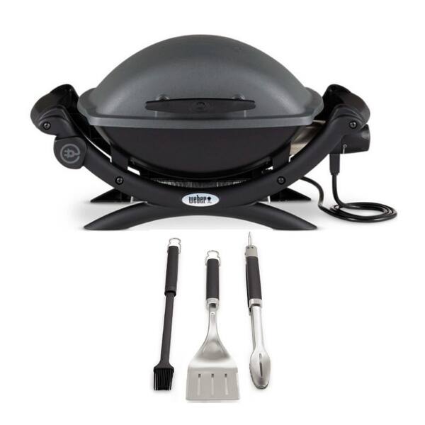 er Q 1400 Electric Grill (Black) Classic Bundle Bed Bath & Beyond