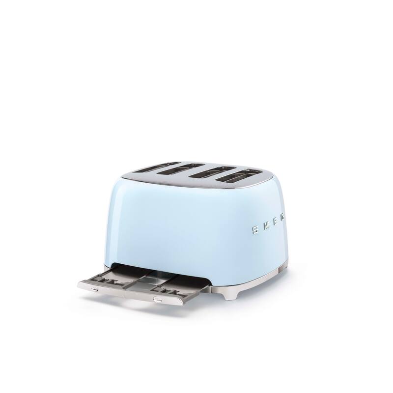 SMEG 4x4 Slot Toaster TSF03 - Black