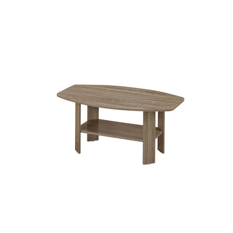HomeRoots Dark Taupe Table Set - 3Pcs Set - 35.5 x 21.5 x 16.25