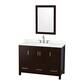 Option Espresso, Chrome Trim, Giotto Quartz Top