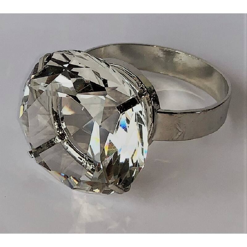 Heim Concept Diamond Ring Napkin Rings (Set of 4)