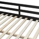 preview thumbnail 11 of 45, Full Size Wood Loft Bed with Built-in Gaming Desk, Multi-Tier Storage Shelves, and RGB Lighting Strip