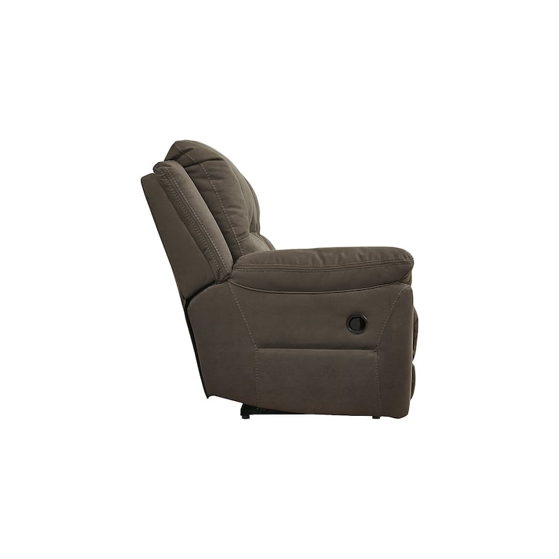Signature Design by Ashley Next-Gen Gaucho Espresso Reclining Sofa - 91"W x 41"D x 43"H
