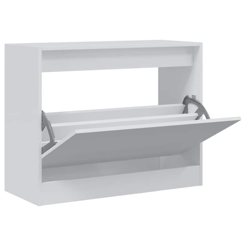 vidaXL Shoe Cabinet Engineered Wood Compact Shoe Cabinet