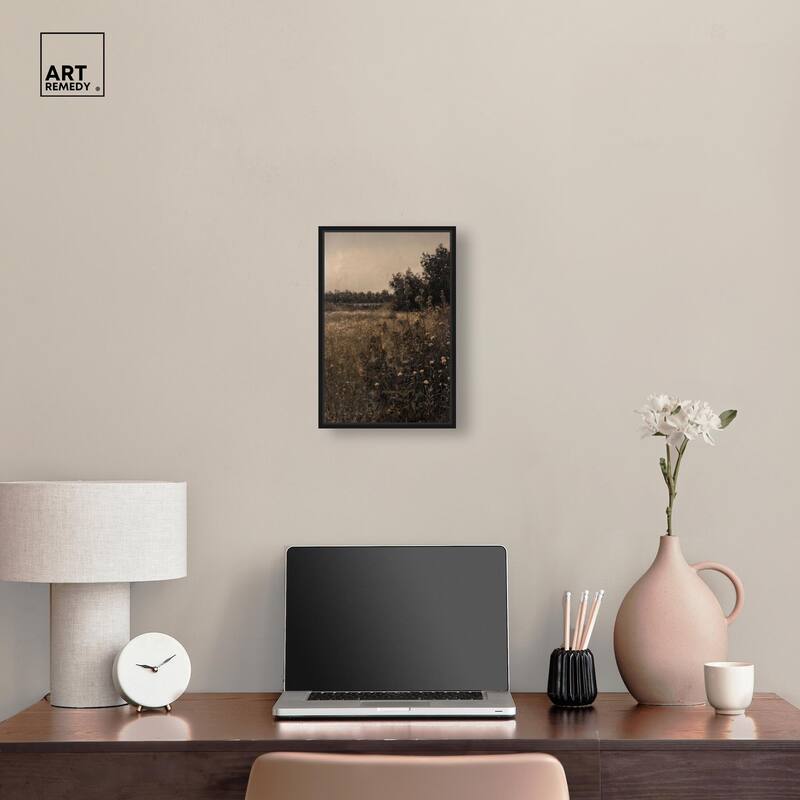 Vintage Meadow Canvas by Art Remedy