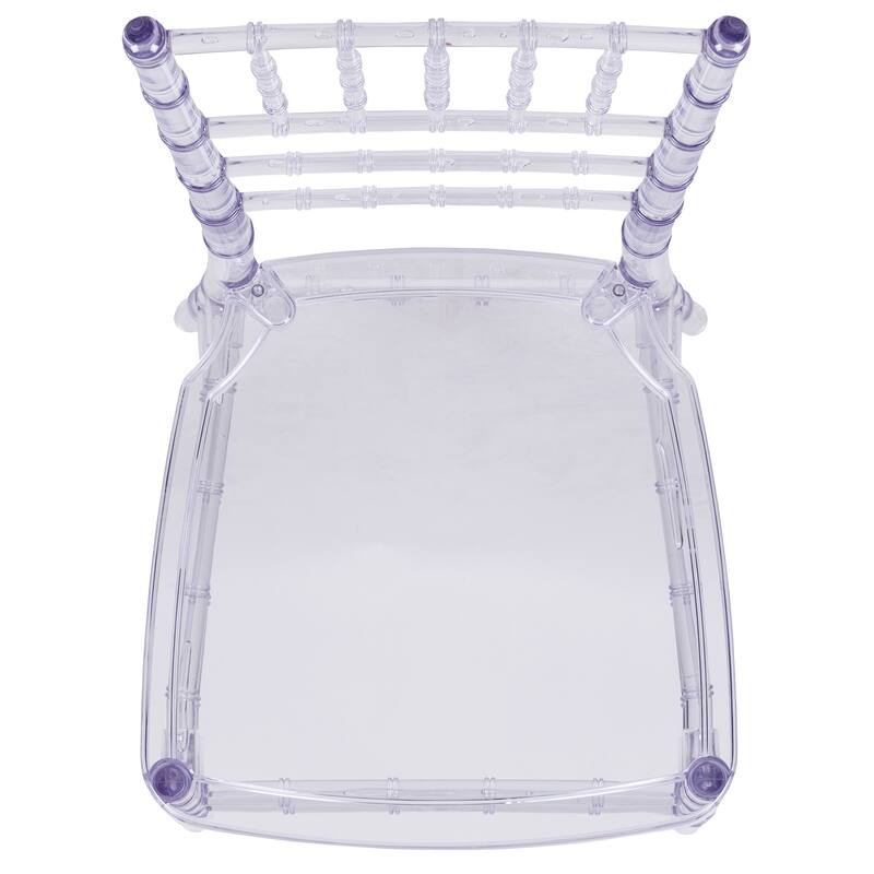 Crystal Ice Stacking Chiavari Chair (Set of 2) - N/A