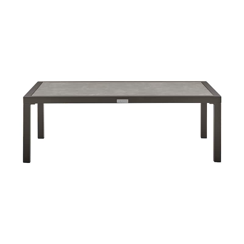 Mareike Aluminum 43" Outdoor Coffee Table