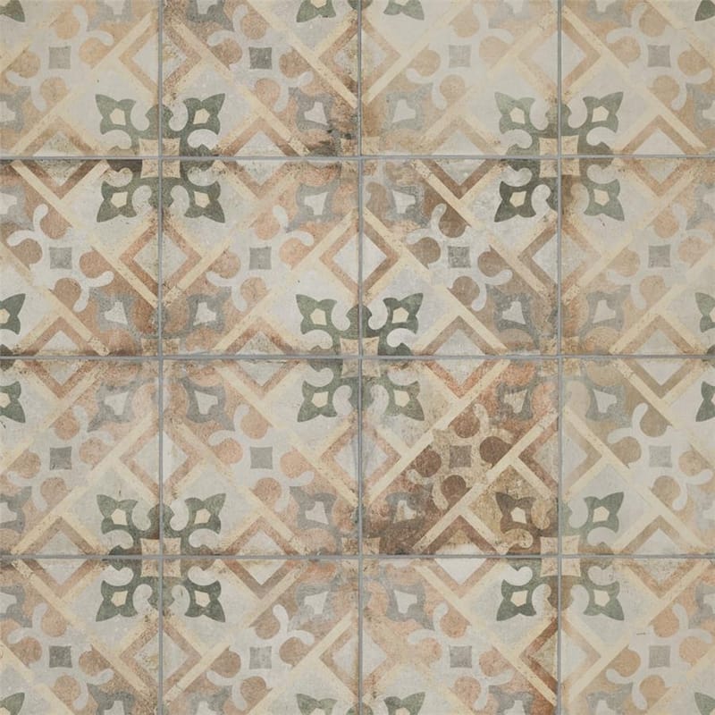 Merola Tile D'Anticatto Decor Laterza 8-3/4" x 8-3/4" Porcelain Floor and Wall Tile