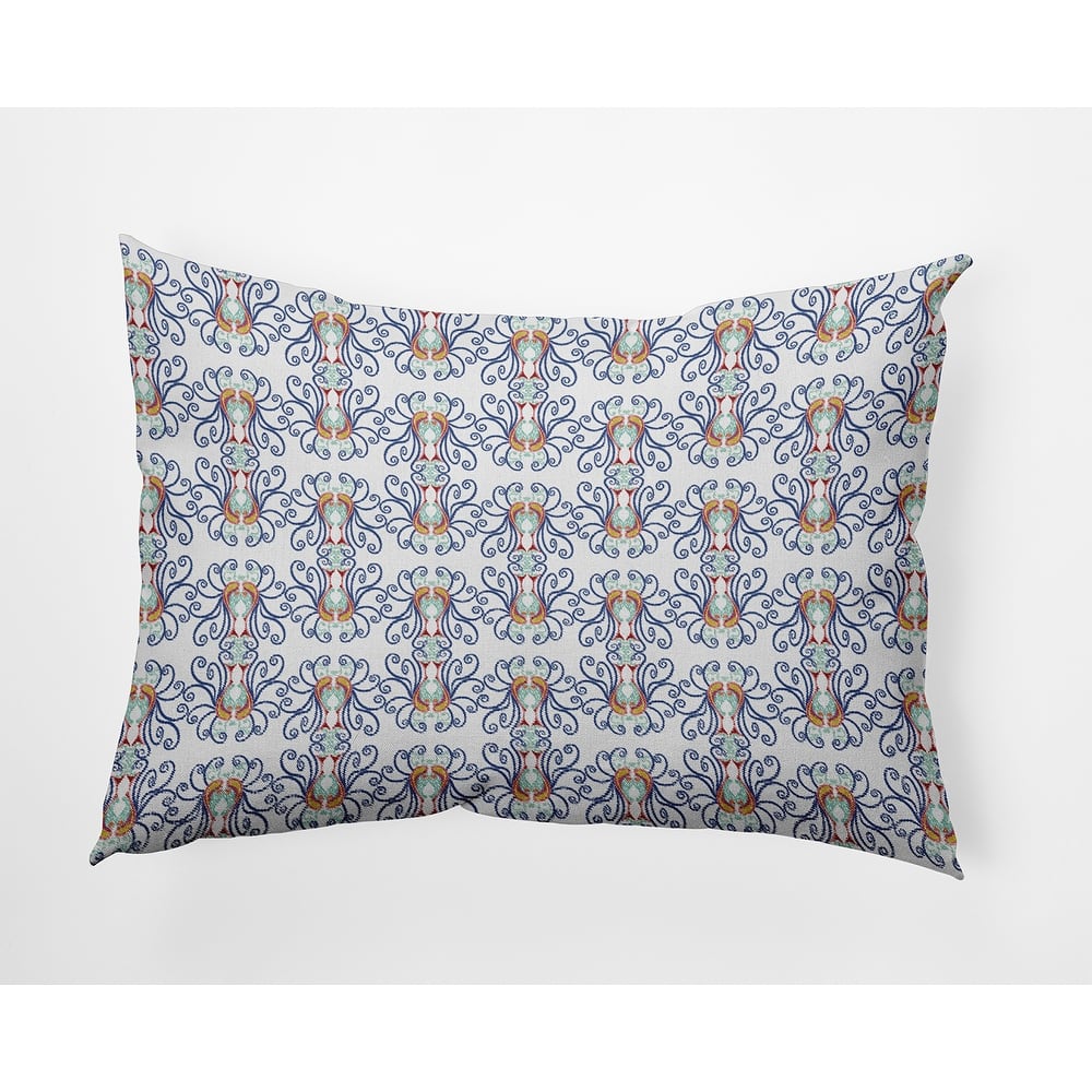 Swirly Decorative Throw Pillow