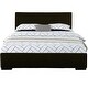 preview thumbnail 2 of 4, Camden Isle Modern Abbey Platform Bed, Black, Queen
