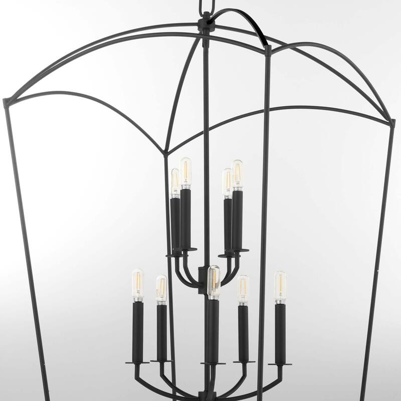 Quorum International 6812-9 Mantle 9 Light 25" Wide Pendant