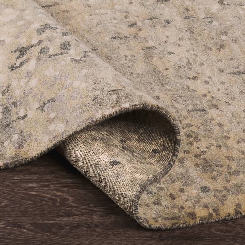 Hand-Knotted Giana Abstract Wool Area Rug - 12' x 15'